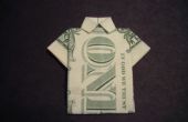 Cómo doblar una camisa del proyecto de ley dólar