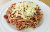 Espaguetis estilo Filipino