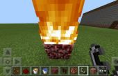 Cómo hacer un fuego que le nunca ir hacia fuera en Minecraft Pe