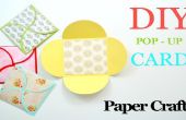 Cómo hacer un regalo de cumpleaños tarjetas de felicitación - artesanías de papel DIY -
