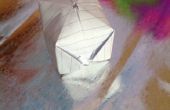 Bomba de agua de papel de Origami DIY