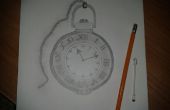 Cómo dibujar: un reloj de bolsillo