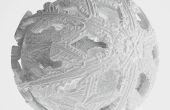 Los copos de nieve 3D de imágenes de microscopio]