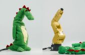 Disfraz de dragón para Robot Industrial