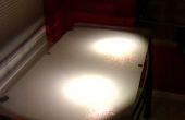 Mesa caja/Comp con luz $30