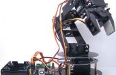 Brazo de robot arduino Bluetooth controlado