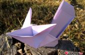 Impresión papel Origami ardilla
