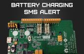 SMS de alerta de carga de la batería de LinkIt uno