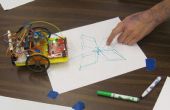 Utilizando un Arduino dibujo Robot con horas de tutoriales de código