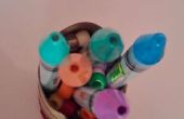 Organizador de maquillaje DIY/lápiz/pluma/lápiz/pintura del cepillo cepillo