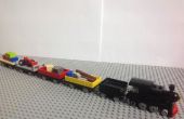 LEGO micro tamaño tren de vapor con los coches
