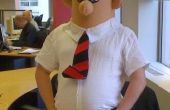 Fácil traje de Dilbert - sólo pegamento, espuma y fieltro