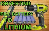 Actualizar gratis su taladro batería al litio