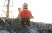 Hombre de madera gigante de Lego (de una sola 2 x ¡ 4!) 