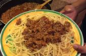 Cómo hacer espaguetis. 