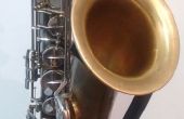 Acabado Vintage revisión saxofón sin químicos
