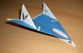El avión de papel Jet Eagle "no puede esconderse" ;-)