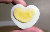 Cómo hacer un huevo en forma de corazón - día de San Valentín