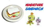 Sandwich de miniatura (arte de la muñeca)