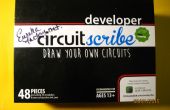 Crear puzzles electrónicos educativos con el kit de Circuitscribe y Circuitscribe Editor de 123D