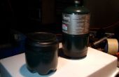 Envase impermeable de pequeño cilindro de propano en 10 minutos