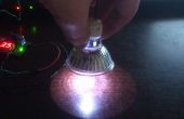 Reutilización de un reflector de lámpara halógena GU10