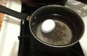 Oxidar la plata con huevos