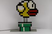 Mosaico de pájaros Flappy LEGO