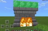 Cómo construir una chimenea de Minecraft con repisa
