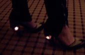 Rodarte-estilo luz zapatos
