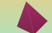 Tetraedro de origami Single-Sheet