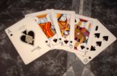 Cartas: 5 cartas de póquer