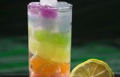 Arco iris hielo Cocktail