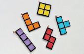 Colgantes de Tetris DIY
