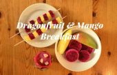 Pitahaya y Mango desayuno
