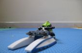 Nave espacial de LEGO con alien