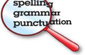 Cómo corregir errores ortográficos y gramaticales