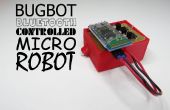 Micro Robot controlado por Bugbot Bluetooth