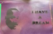 Martin Luther King Jr Spraypaint
