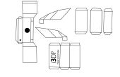 Cómo construir un dispositivo de visualización de varias capas (prototipo de papel) para el iPhone. (I3DG) 