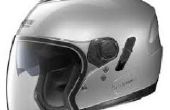 Sistema de sonido de motocicleta DIY para los cascos. Conexión para teléfono, GPS o dispositivo de música