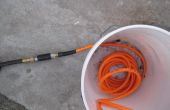 Almacenaje largo del cable o manguera
