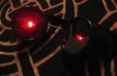 LED Steampunk gafas Mod
