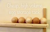 Estante del almacenaje de huevo alto volumen