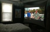 Pantalla de cine en casa, 3 maneras diferentes (alta calidad + bajo $)