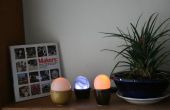 Lámpara de huevo de Pascua