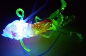 Micro LED throwie escultura (Sporeling)