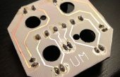 DIY prototipo impreso fabricación de placa de circuito (PCB)
