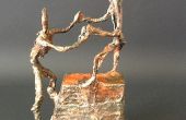 Giacometti inspirado esculturas de yeso