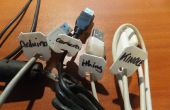 ¿Etiqueta todos los USB (y otros) cables con pan bolsa etiquetas